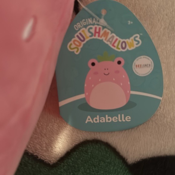 Adabelle the strawberry frog squishmallow NWT - Picture 2 of 5